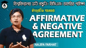Affirmative and Negative Agreement Affirmative and Negative Agreement