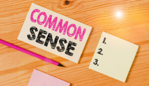 Commonsense Test 1 Commonsense Test 1